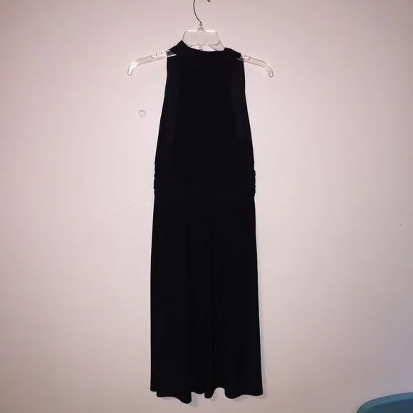 Jones Wear Black Evening Halter Dress - Picture 2 of 5